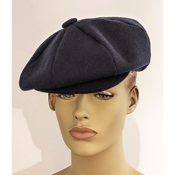 Dobbs Other - Dobbs Classic Newsboy Cap Black M
